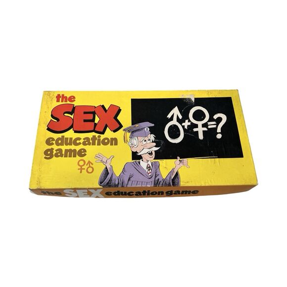 The Sex Education Game Rare 1979 Vintage Original Box American Publishing Corp - Picture 3 of 7